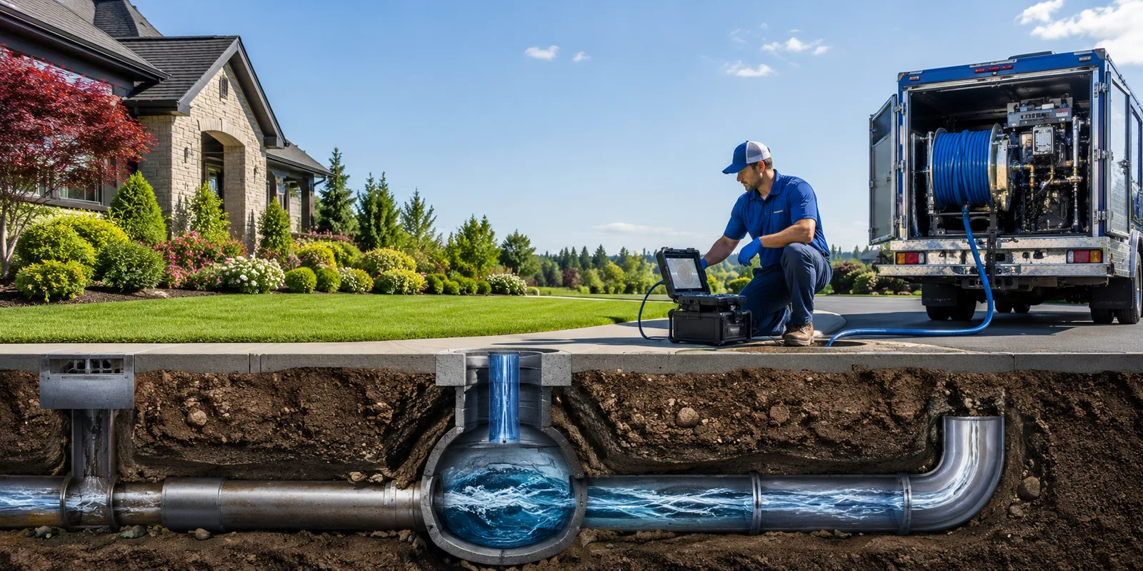 Drainage restoration information for Harmonsburg, PA